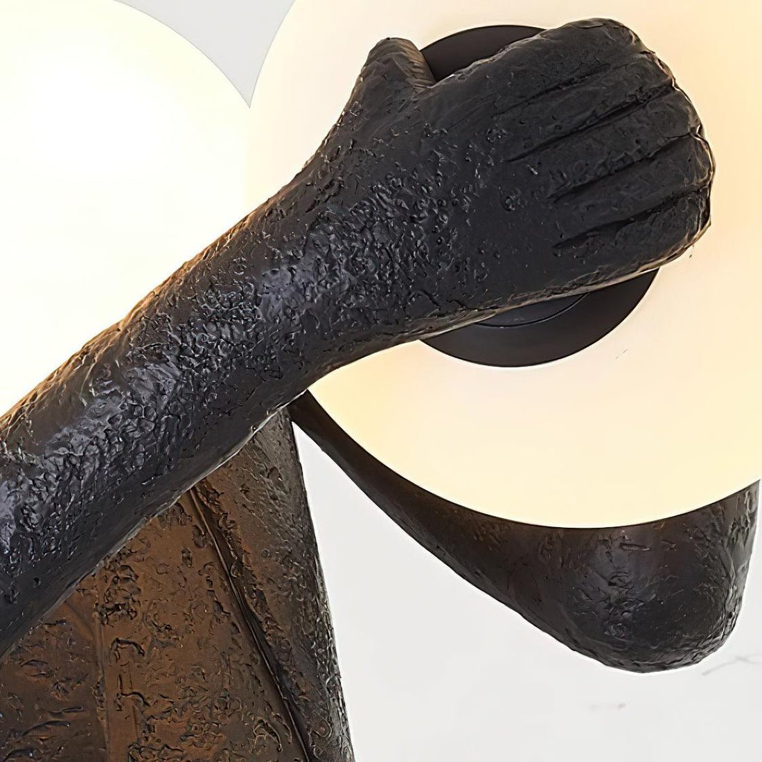 Evlirir lámpara de pie artística en bronce