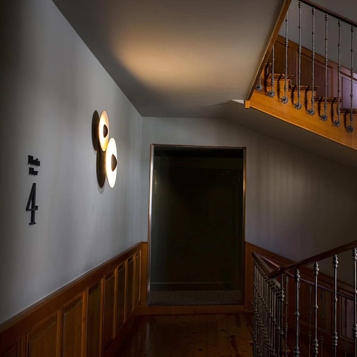Xevan aplique de pared elegancia Simplicity resplandor