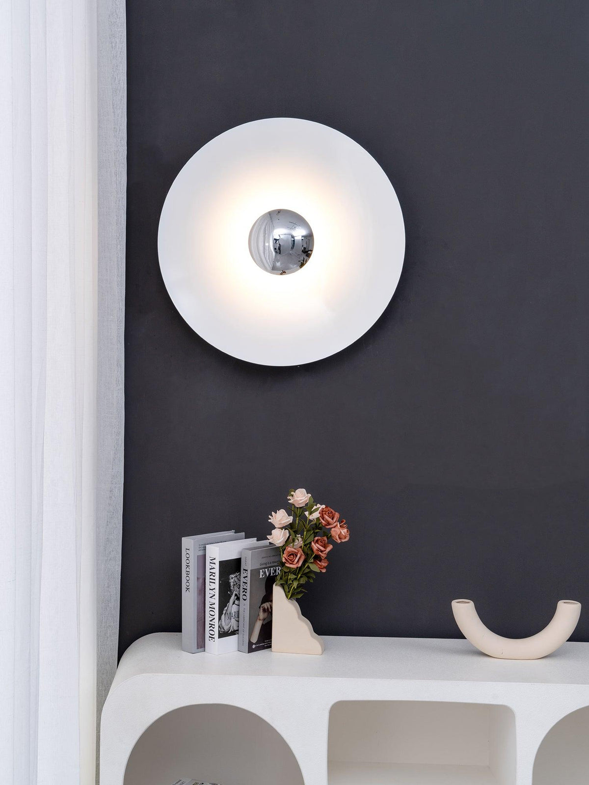 Xevan aplique de pared elegancia Simplicity resplandor