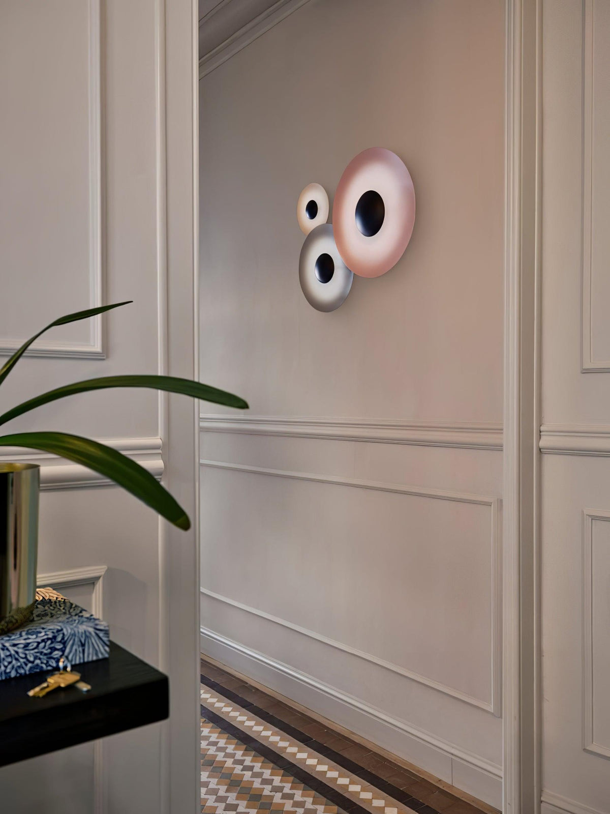 Xevan aplique de pared elegancia Simplicity resplandor