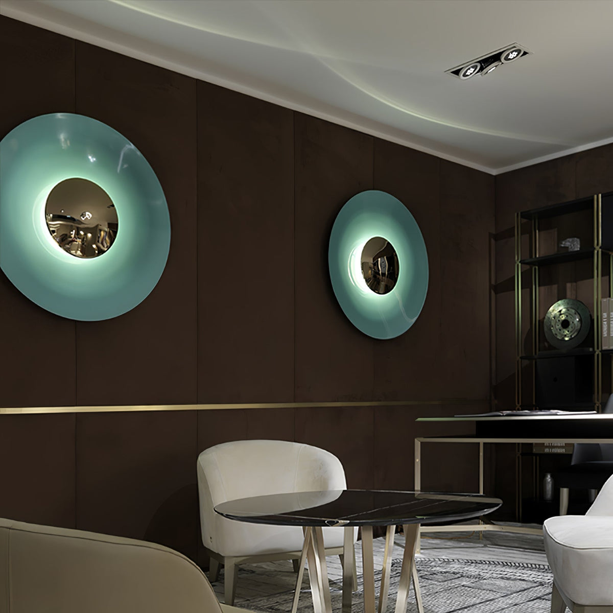 Xevan aplique de pared elegancia Simplicity resplandor
