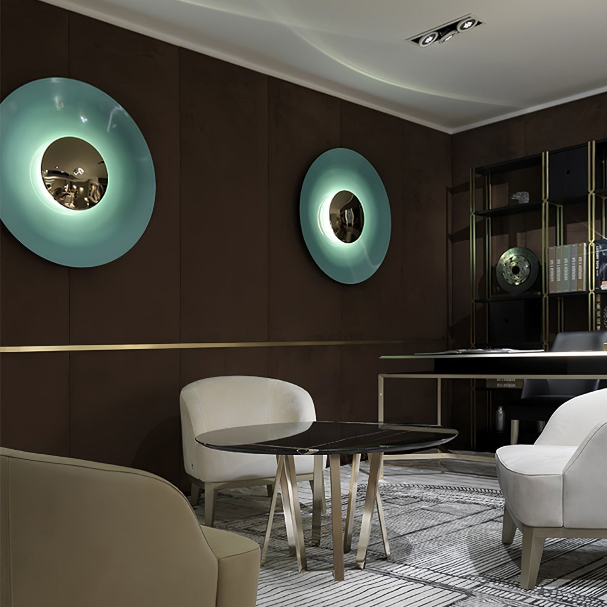 Xevan aplique de pared elegancia Simplicity resplandor