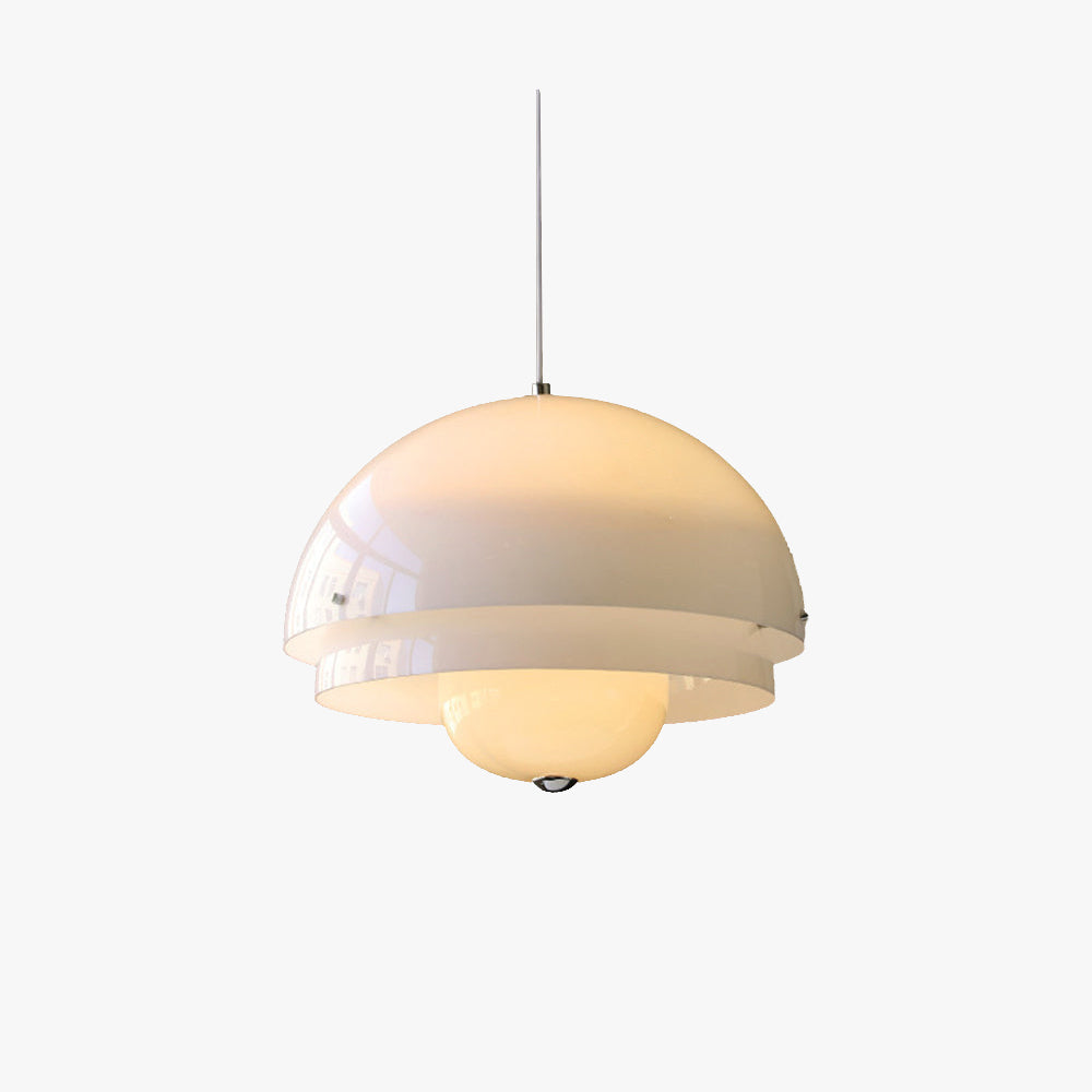 Arisha Bauhaus Nórdico Sencillo Lámpara Colgante Metal Acrílico Comedor