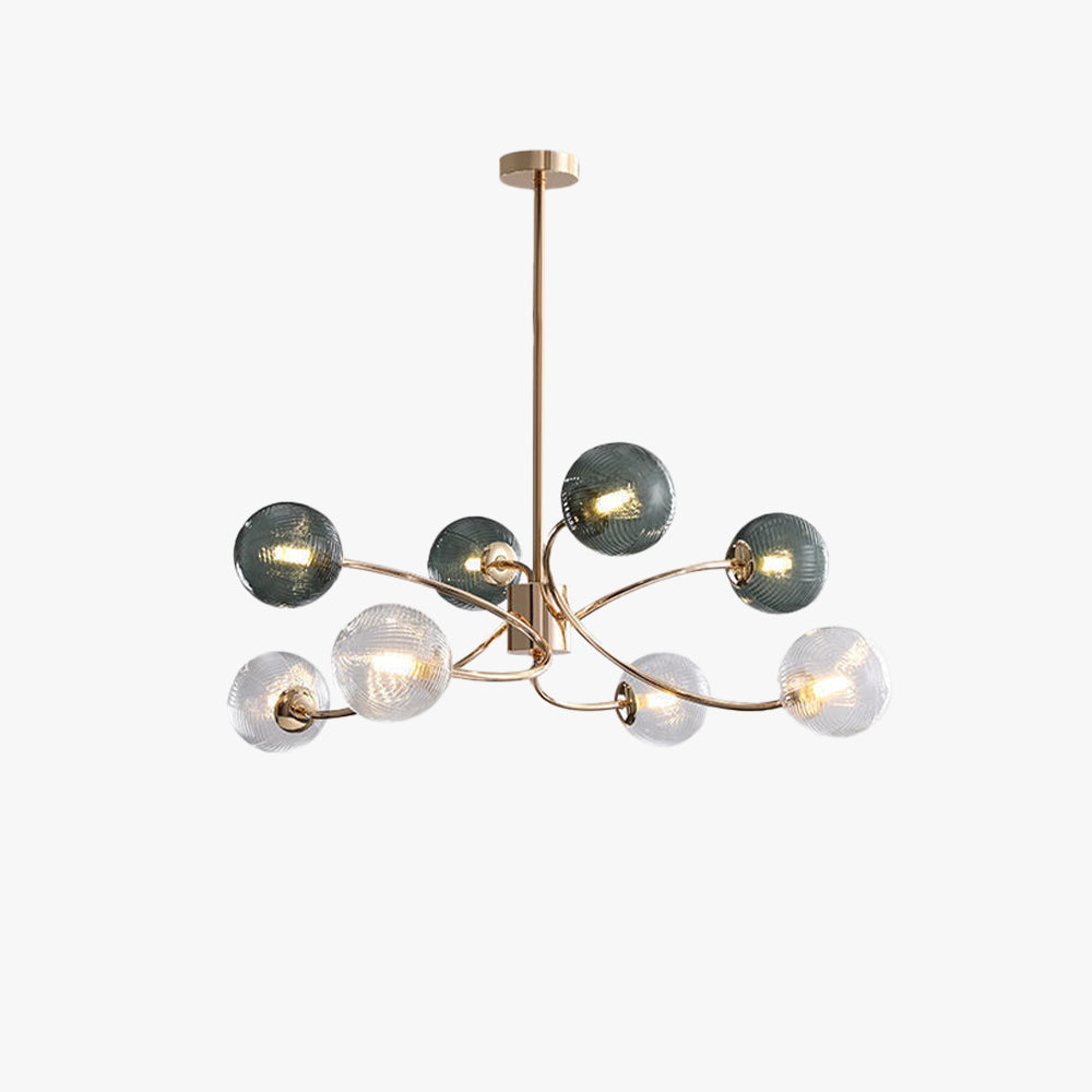 Valentina Moderna LED Lámpara Colgante Metal/Vidrio Salón/Comedor