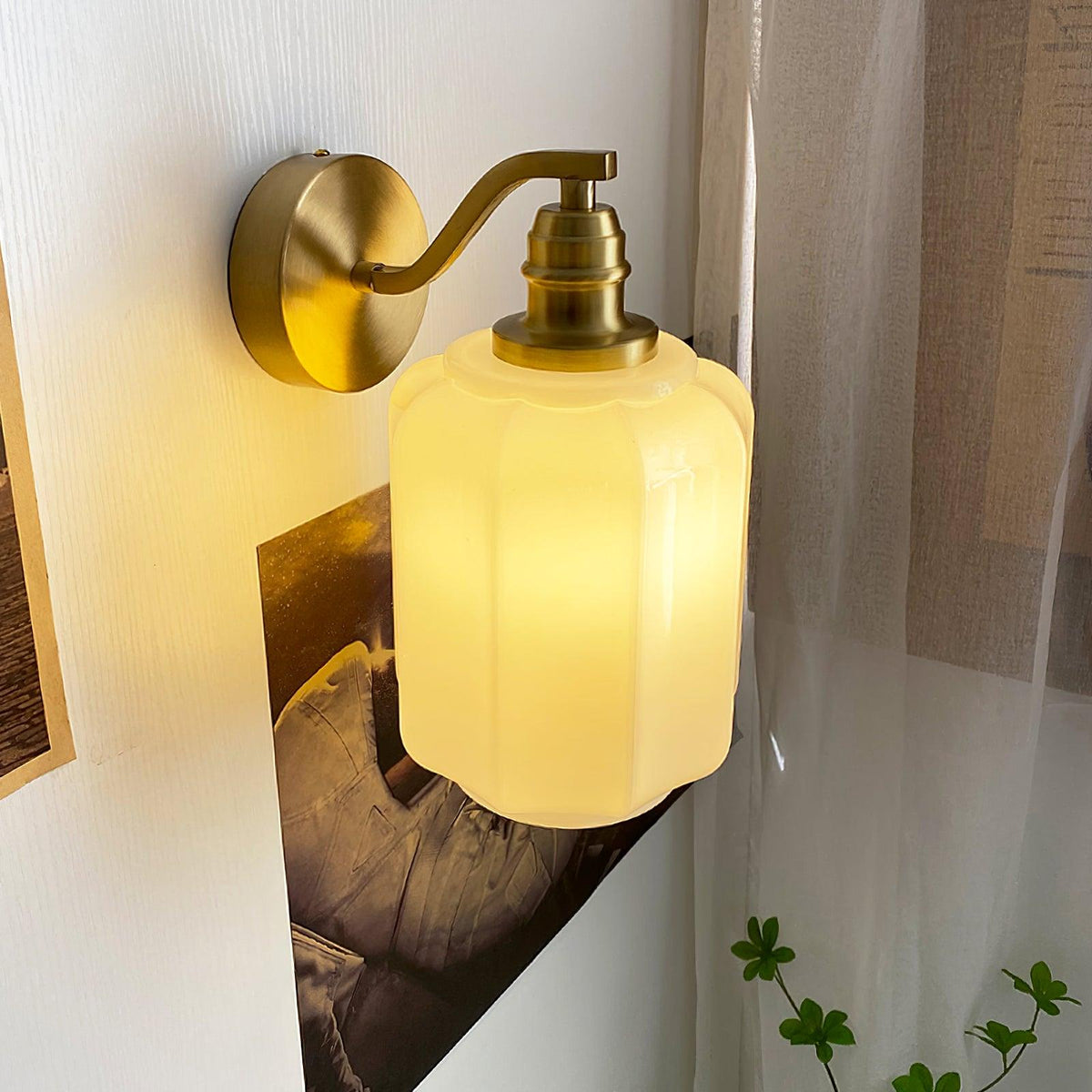 Valentina Lámpara de Pared de Vidrio