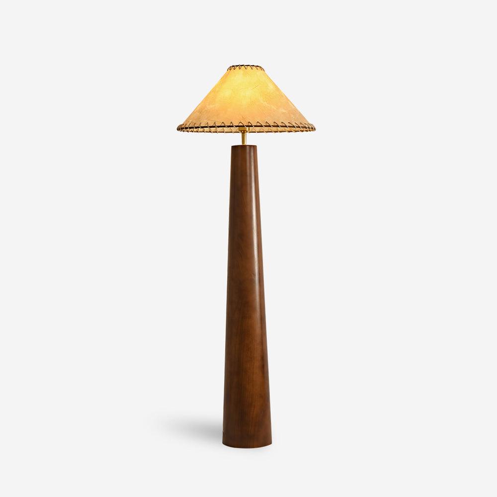 Cedar lámpara de pie
