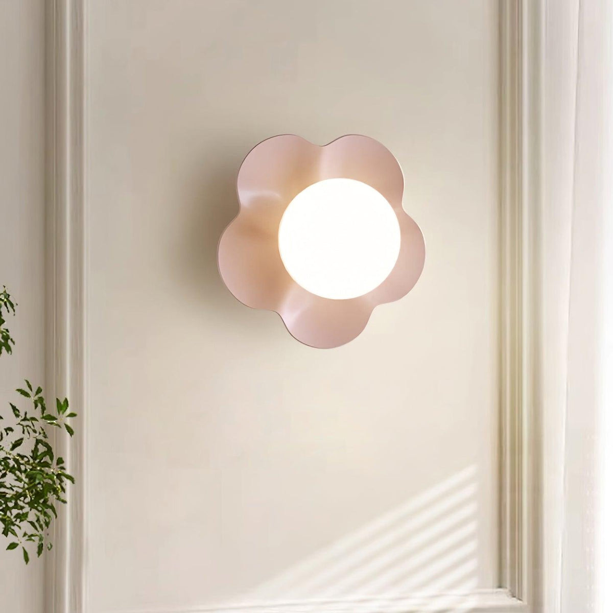 Miranine La fleur enchufe-in aplique de pared enchufable