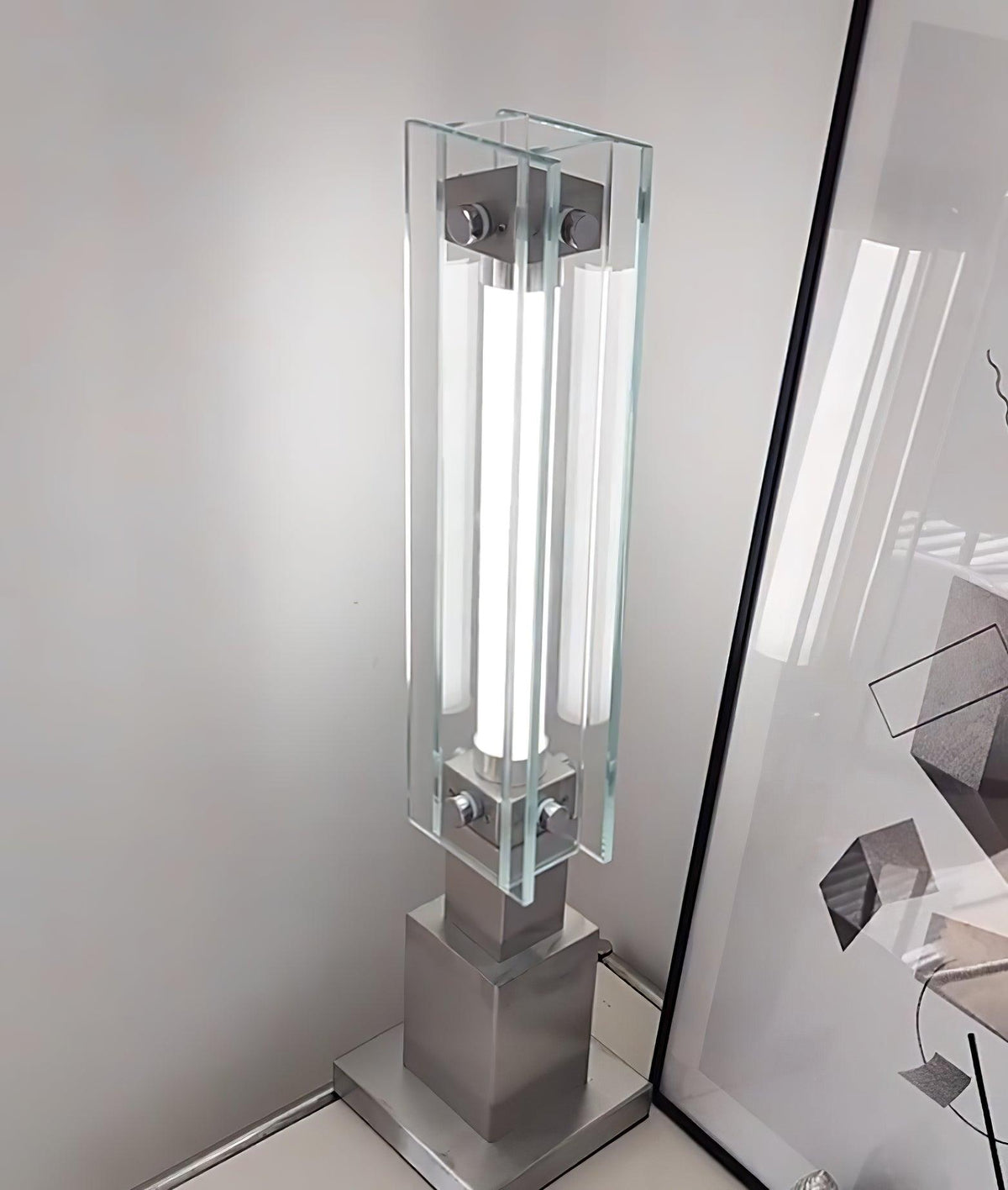 Uloril lámpara de mesa moderna de acrílico