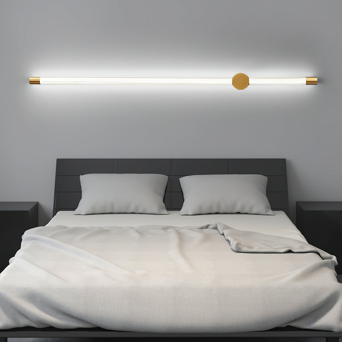Arisha Lámpara de Pared Lineal LED Dorada