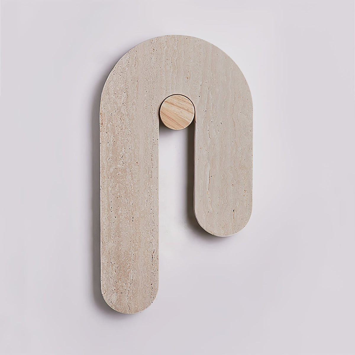 Ithaus aplique de pared travertino