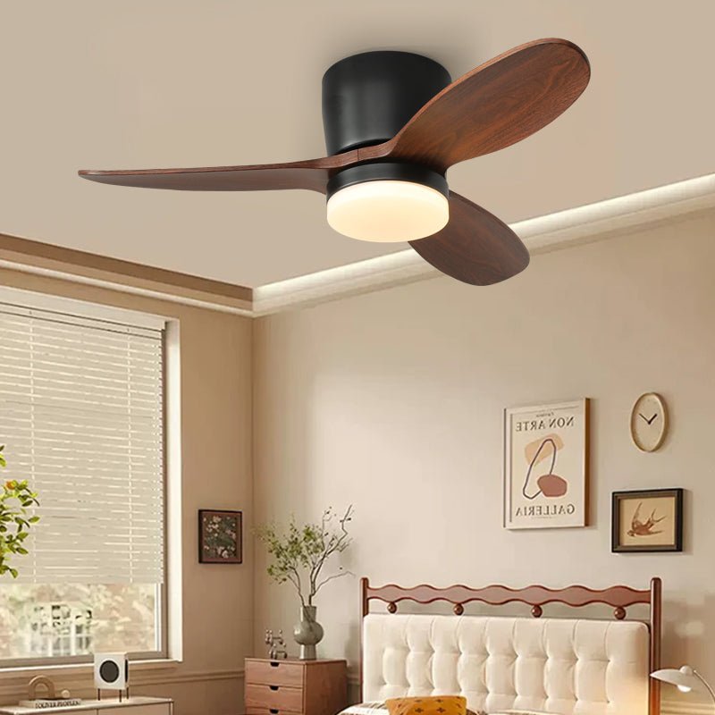 Piko ventilador de techo con luz pétalo
