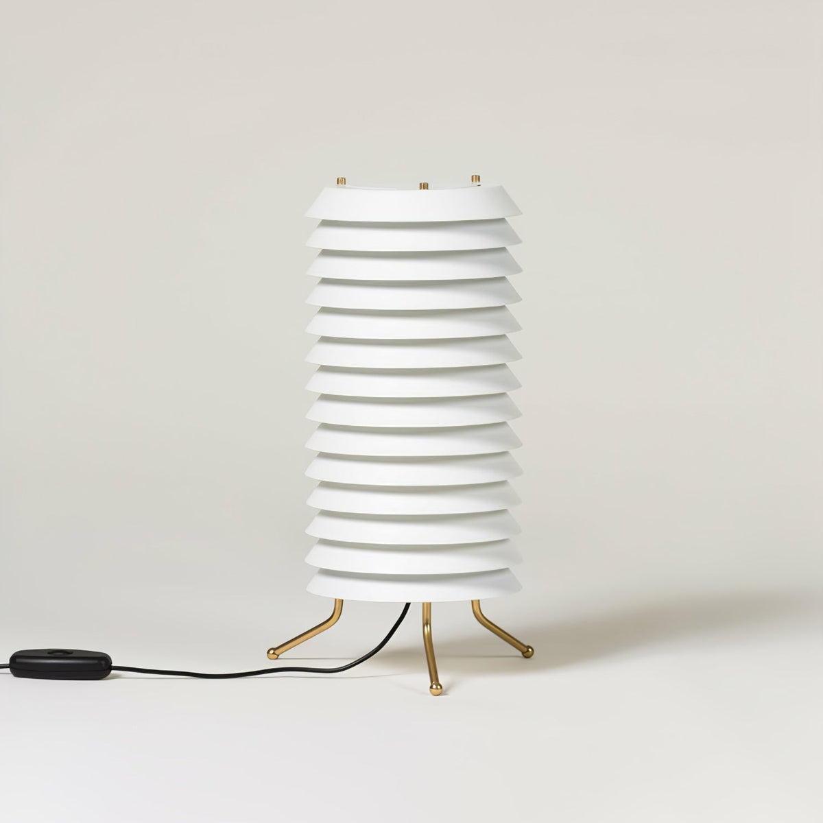 Orelelette lámpara de mesa Lattice escandinava