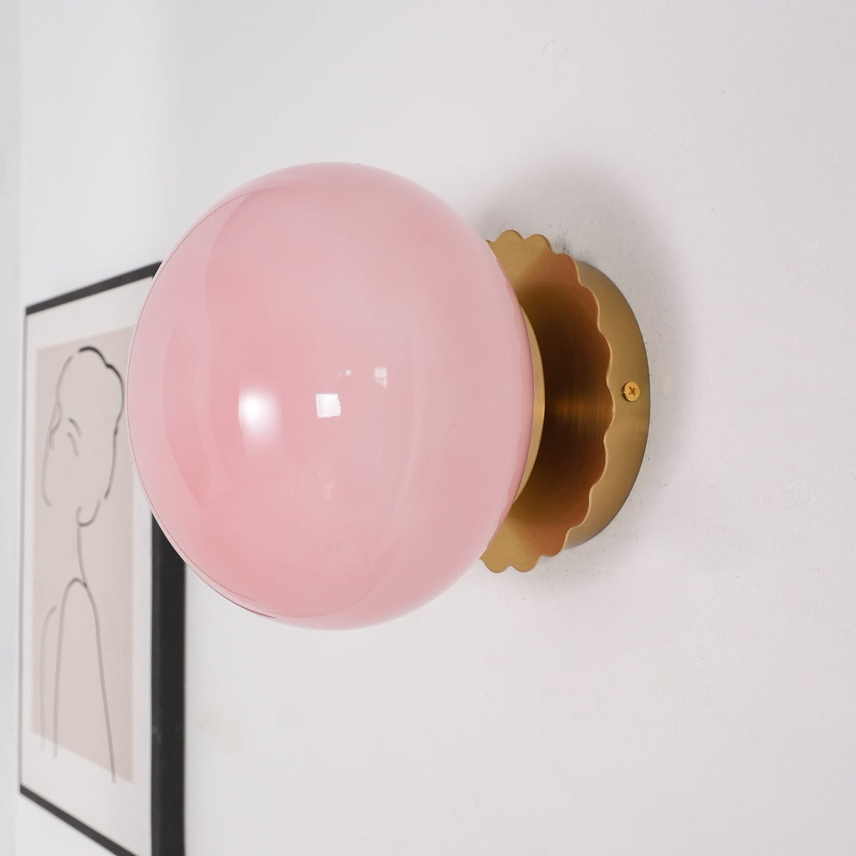 Aria Lámpara de Pared Marshmallow