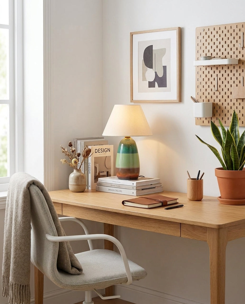 Lámpara de mesa Dovenford