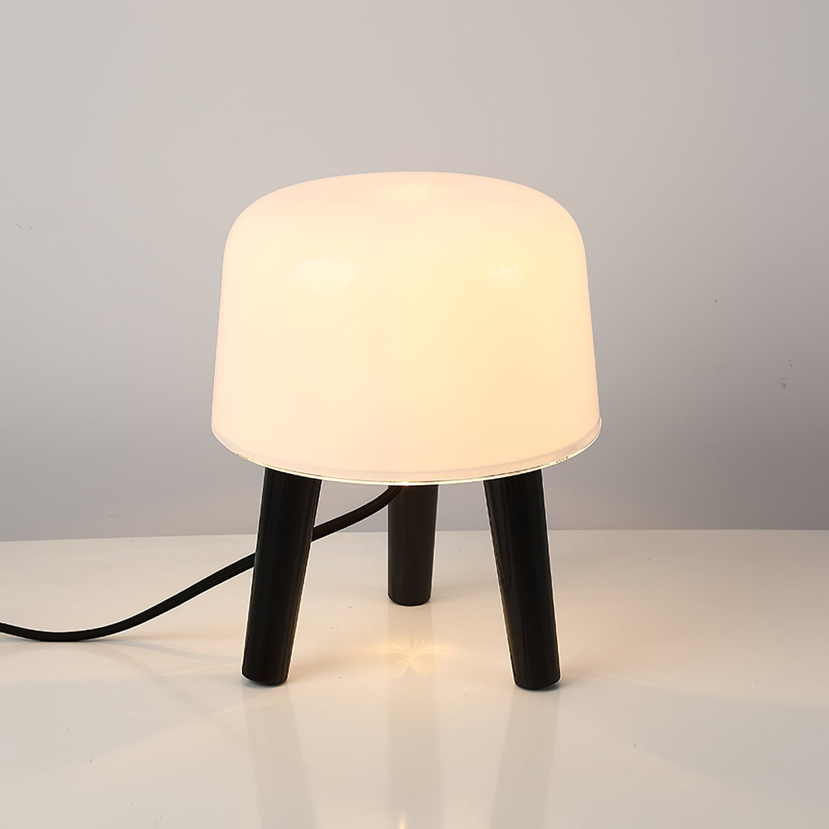 GlowPod lámpara de mesa de madera