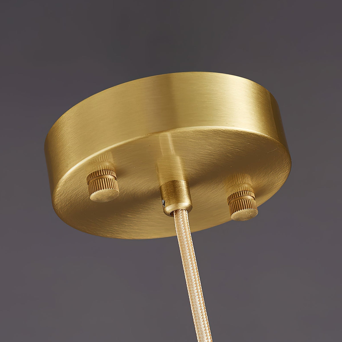 Ritta Alabaster Pendant Light Brass Luxurious