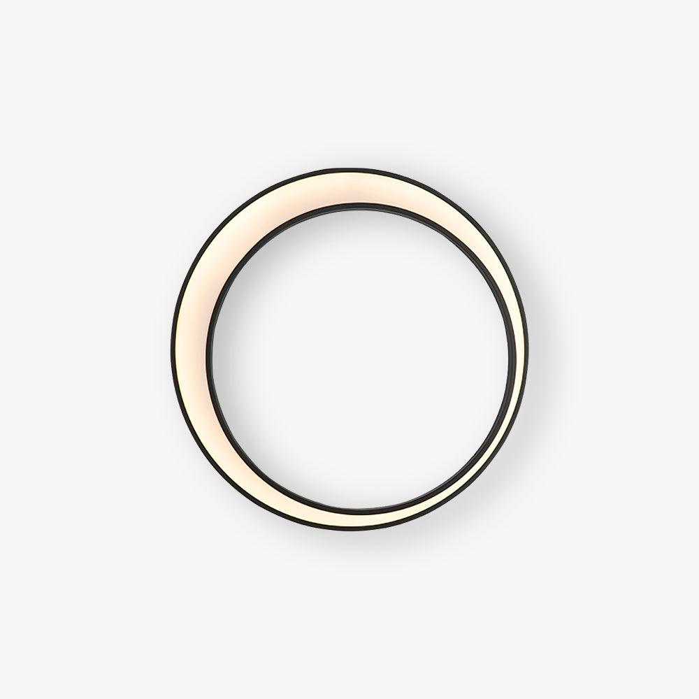 Noreliella aplique de pared circular LED exterior