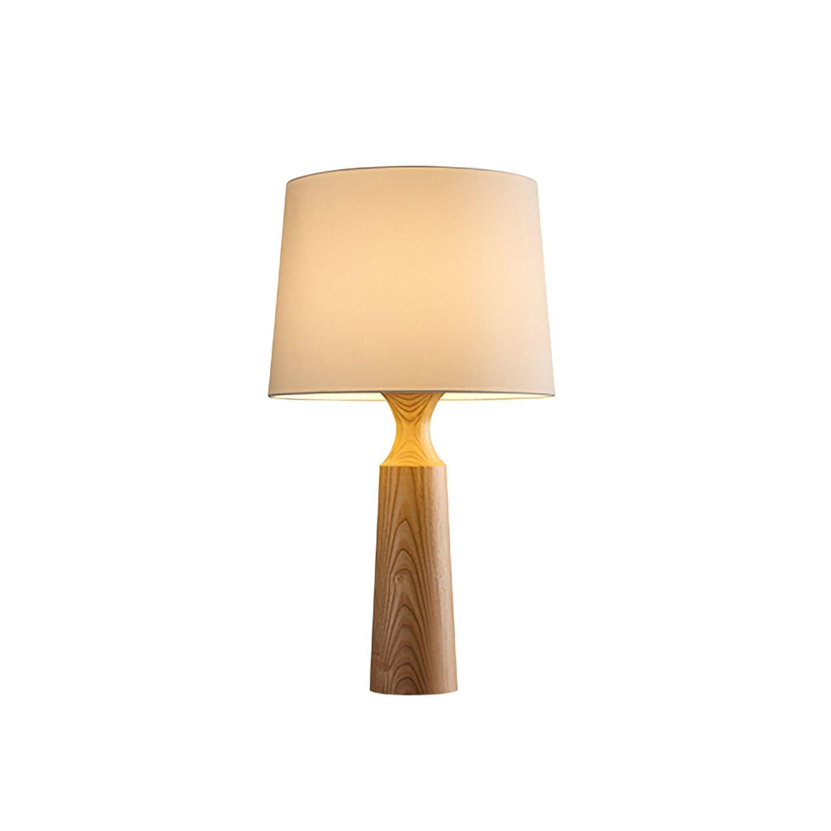 Harry lámpara de mesa contemporánea de madera