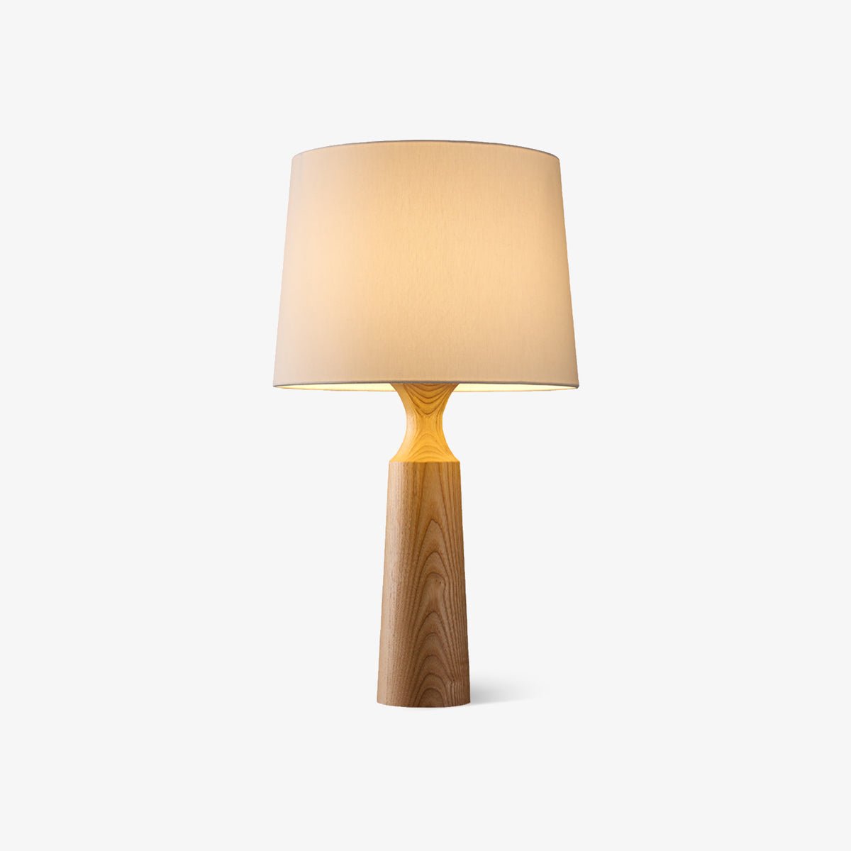 Harry lámpara de mesa contemporánea de madera