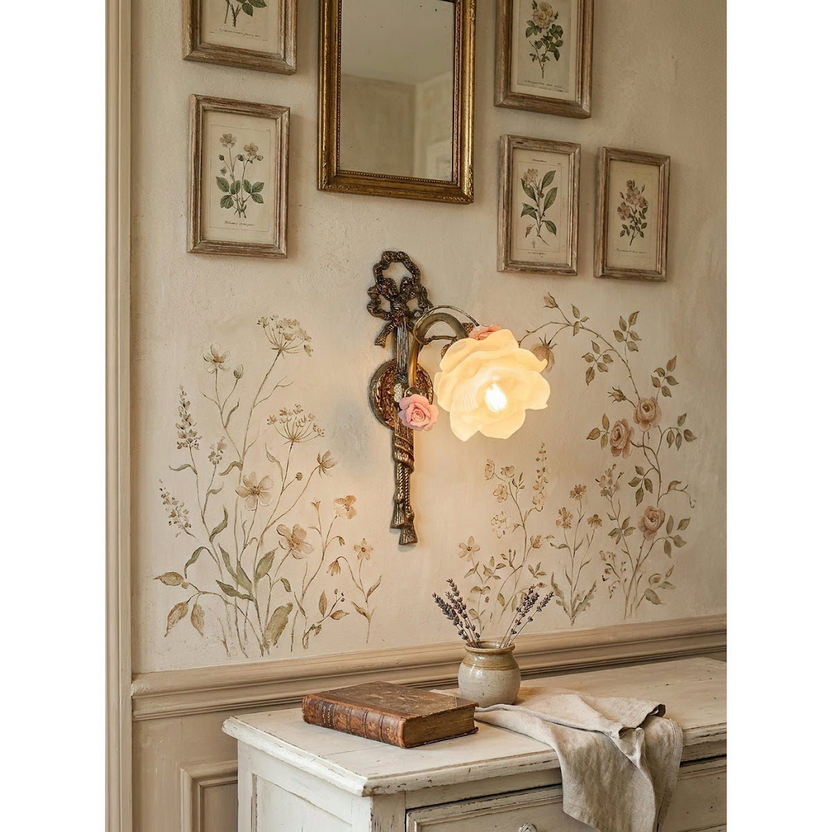 Elarose aplique de pared