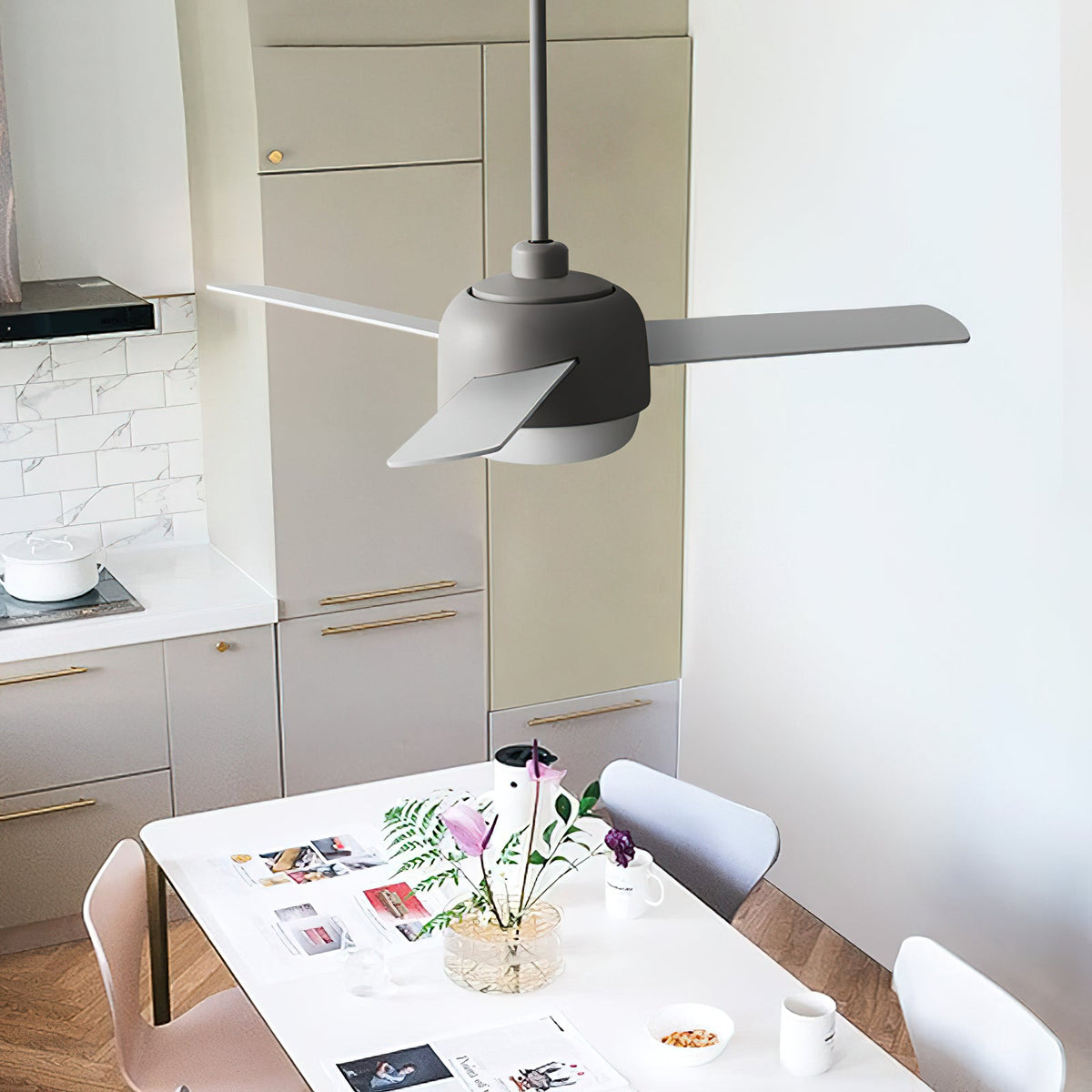 Cirareon ventilador de techo con luz