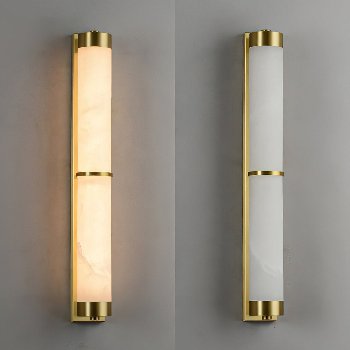 Eirarelle aplique de pared alabastro