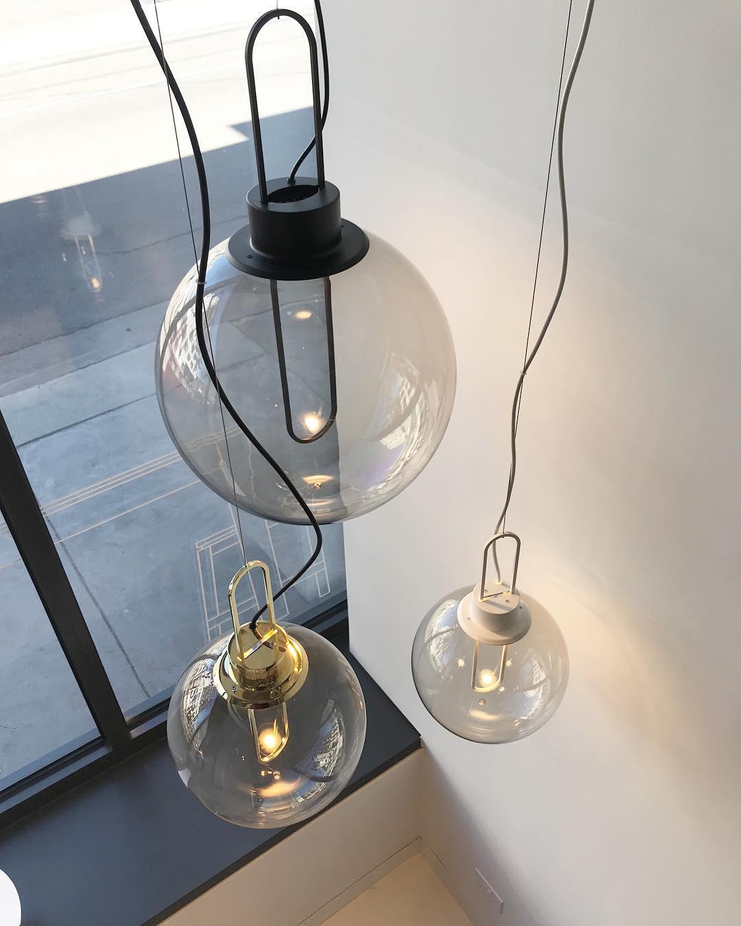 Veloenne lámpara colgante Chic Orb