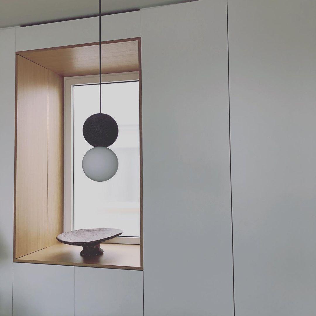 Joss lámpara colgante minimalista en cemento