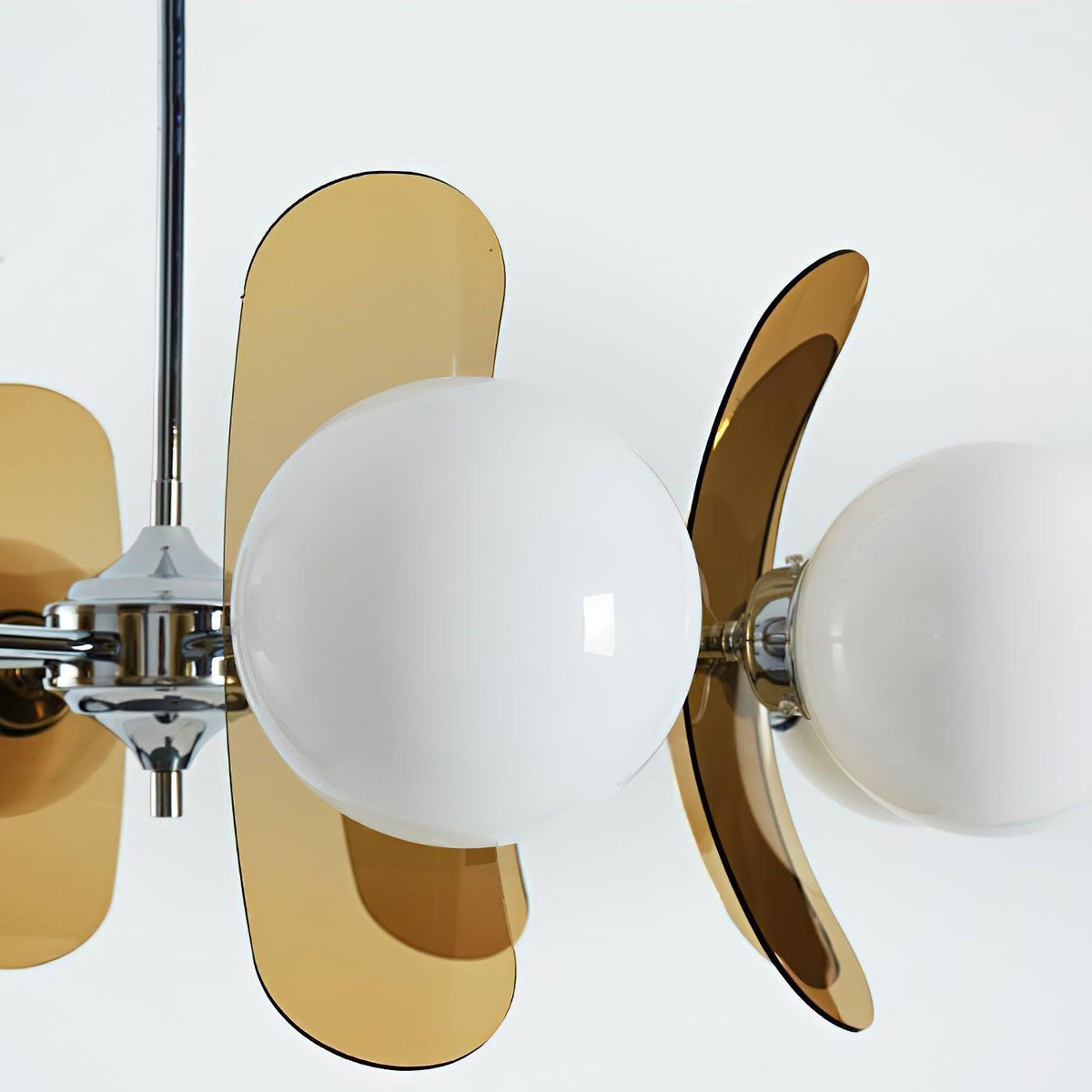 Aira Chandelier Brown &Orange