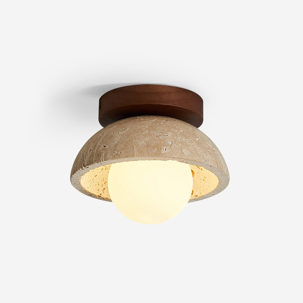 Ritta Lámpara de Techo Minimalista de Travertino