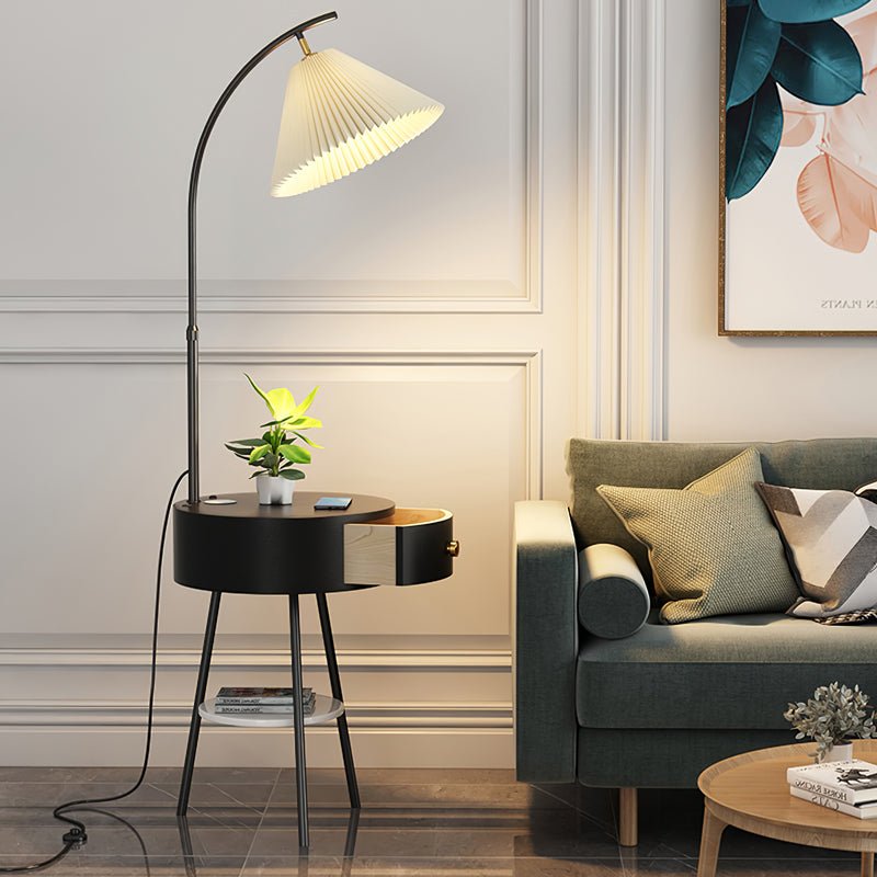 Arcora plisada Arc Floor Light