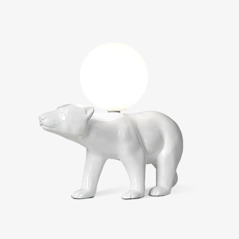 Bellano lámpara de mesa Whimsical de resina