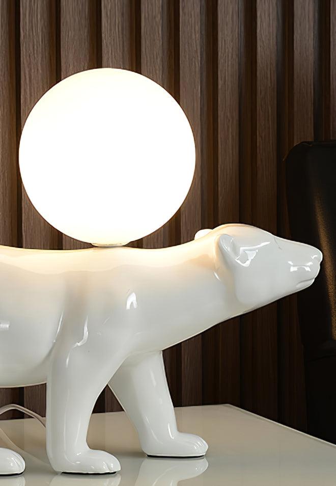 Bellano lámpara de mesa Whimsical de resina