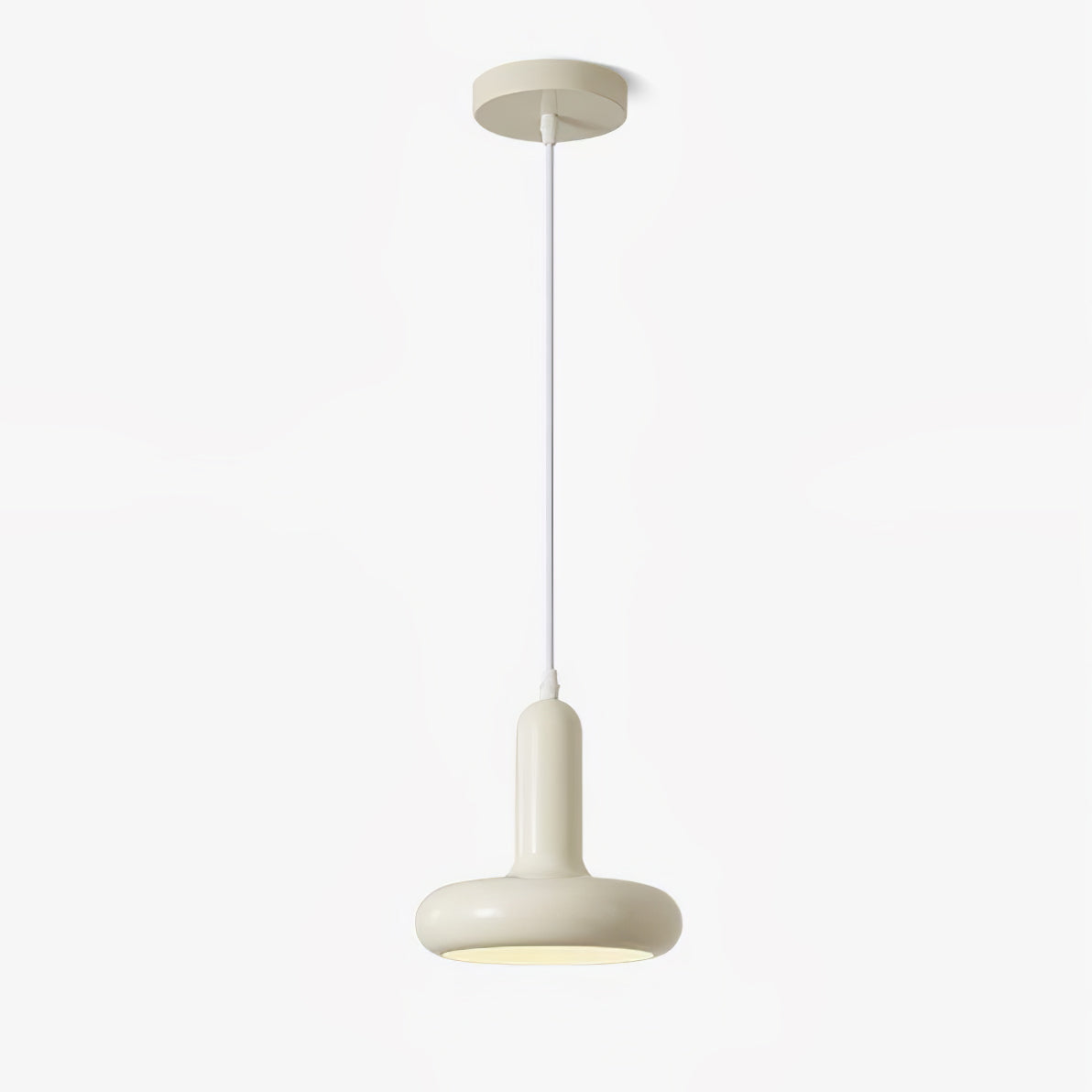 Lunaren lámpara colgante Cozy de estilo clásico Cream