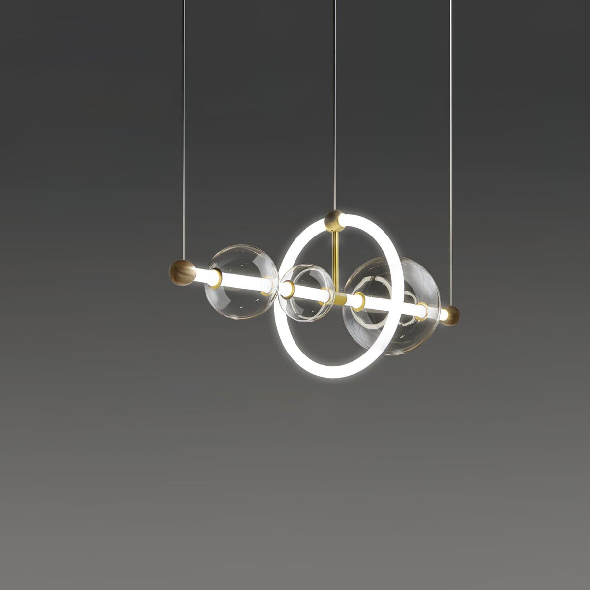Mirele lámpara colgante artística de acrílico
