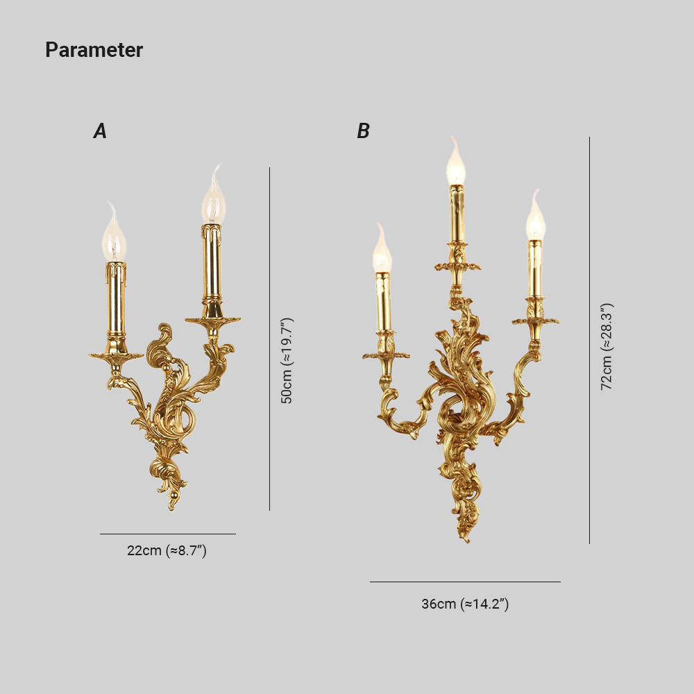 Apollo Palace Wall Light
