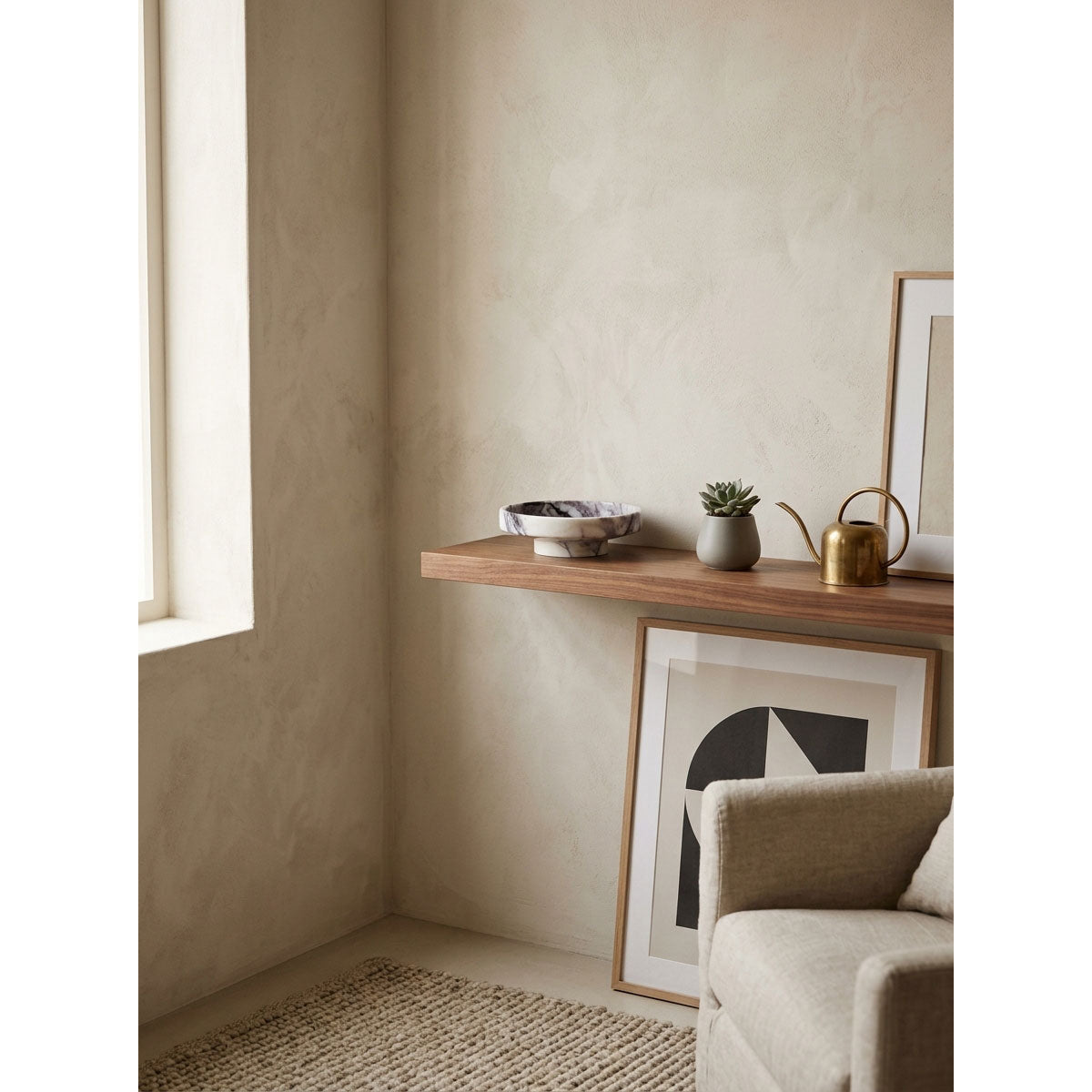 Cuenco de piedra con pedestal Tarrowstone