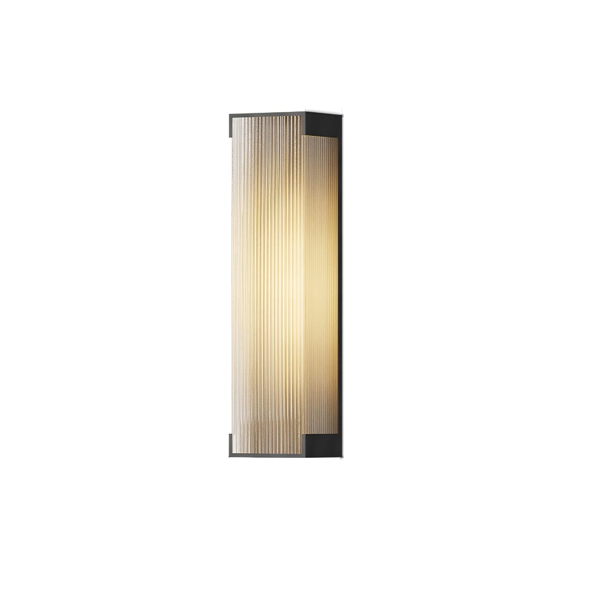 Elaerielle aplique de pared rectangular solar exterior único