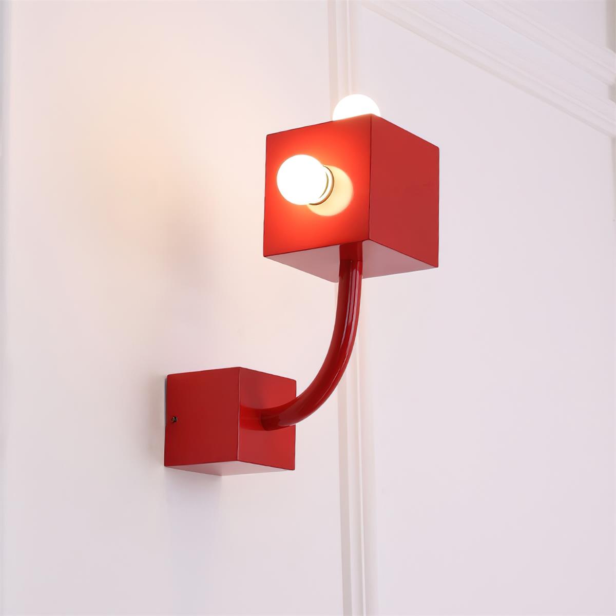 Axis aplique de pared rojo