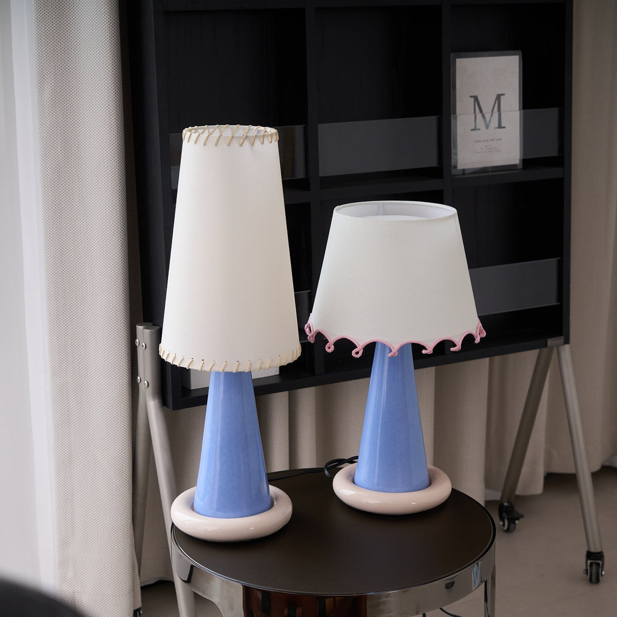 Teriiraya lámpara de mesa