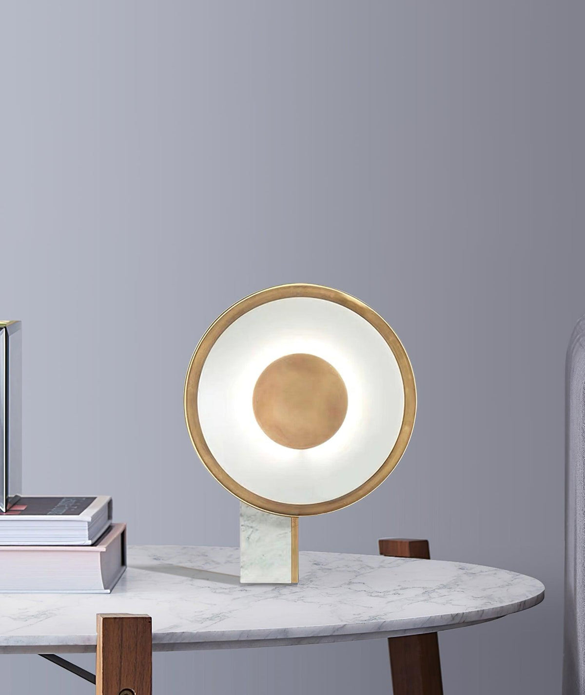 Tessain lámpara de mesa en mármol minimalista