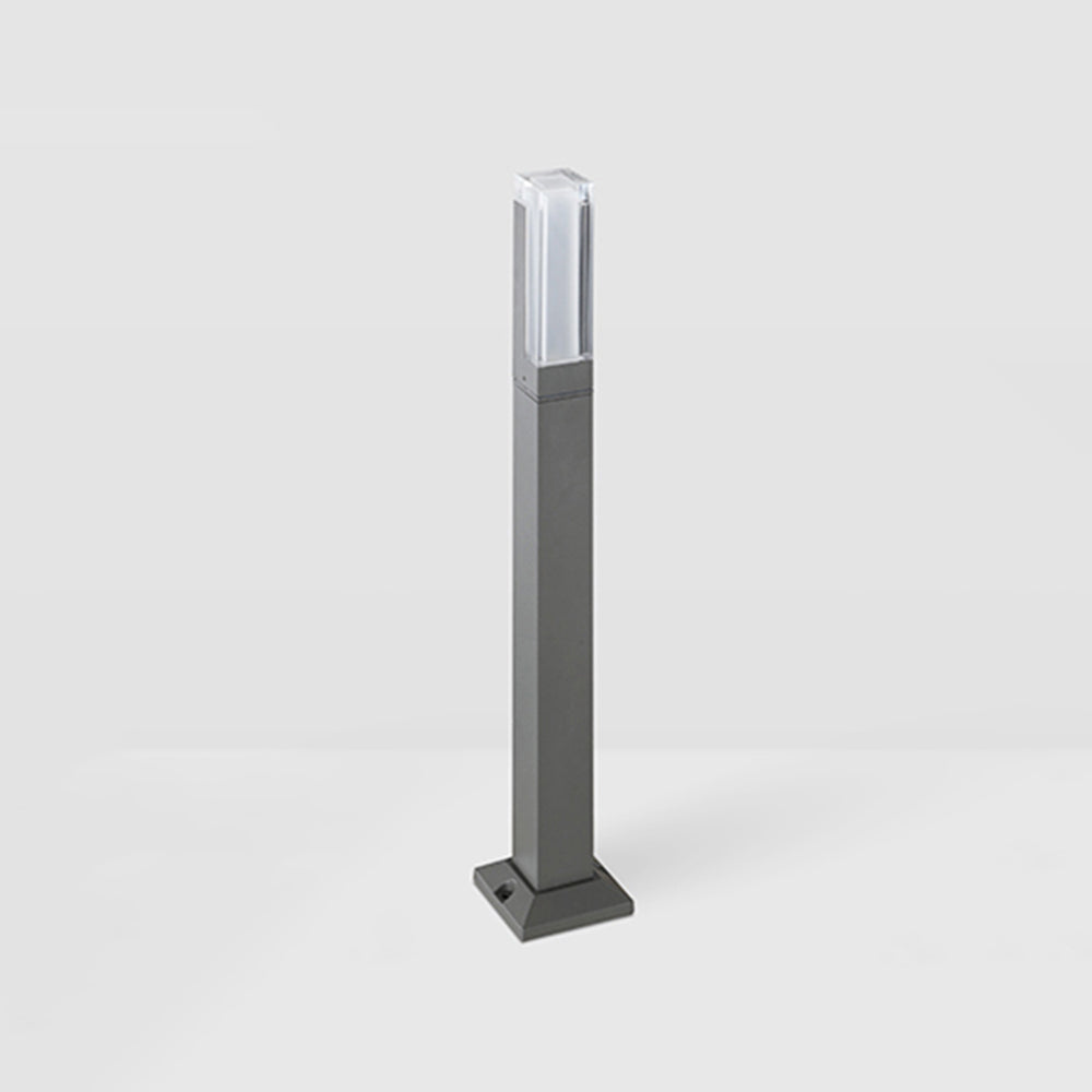 Ray Moderna Lámpara Exterior Rectangular Metal Patio