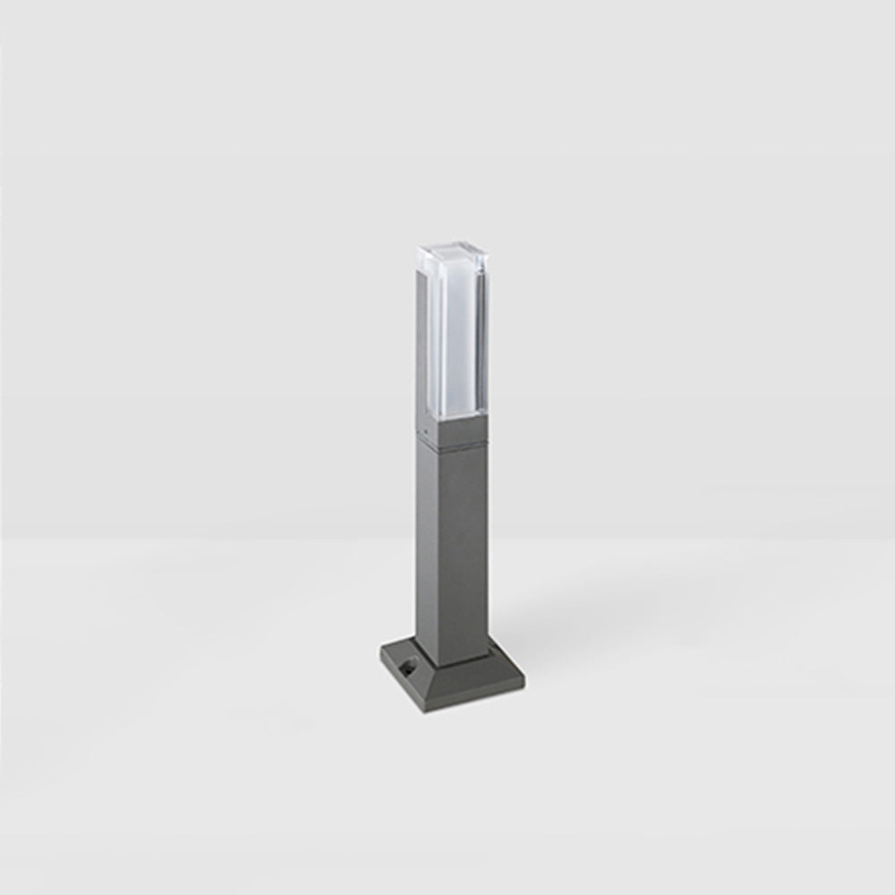 Ray Moderna Lámpara Exterior Rectangular Metal Patio