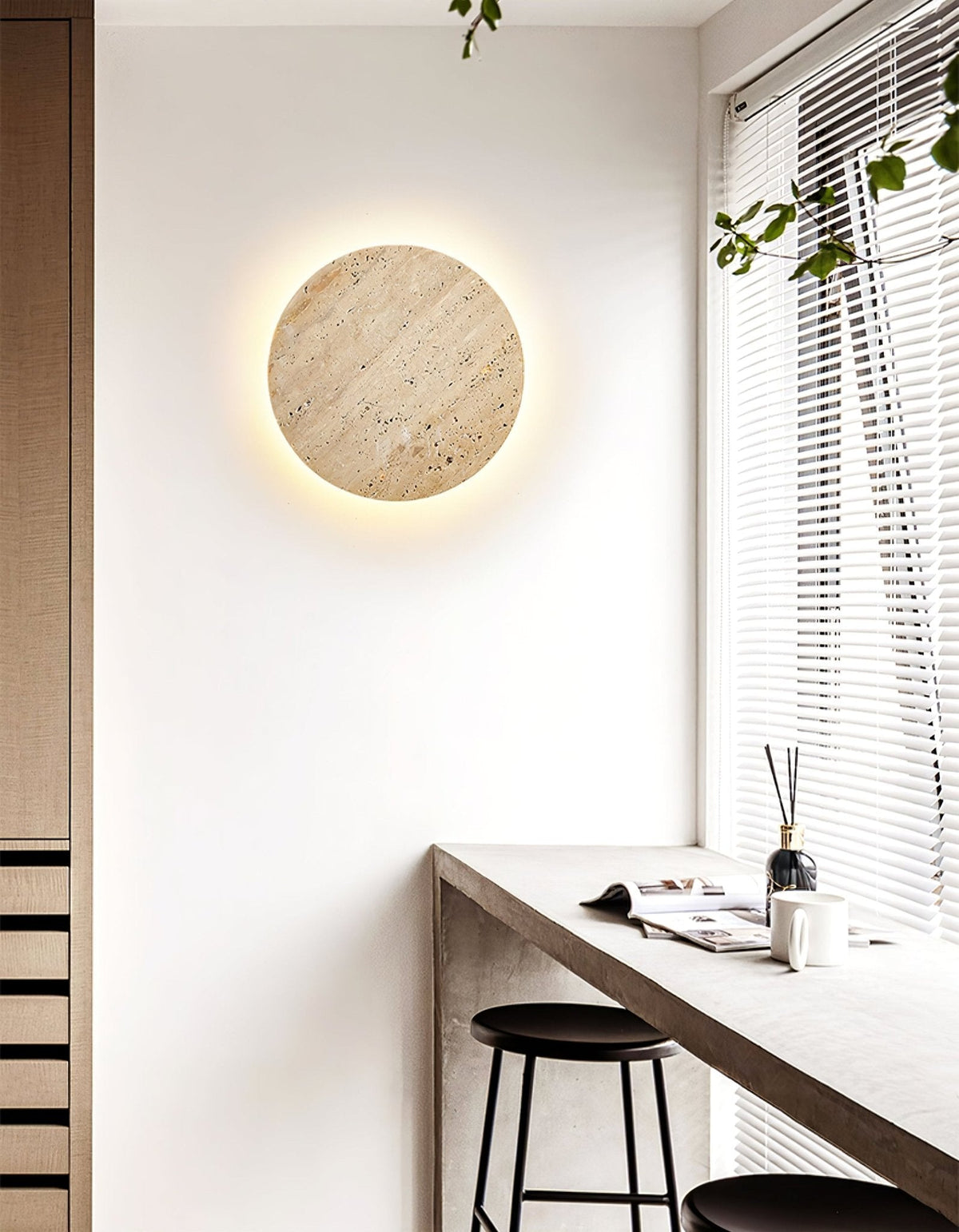 Artale aplique de pared travertino