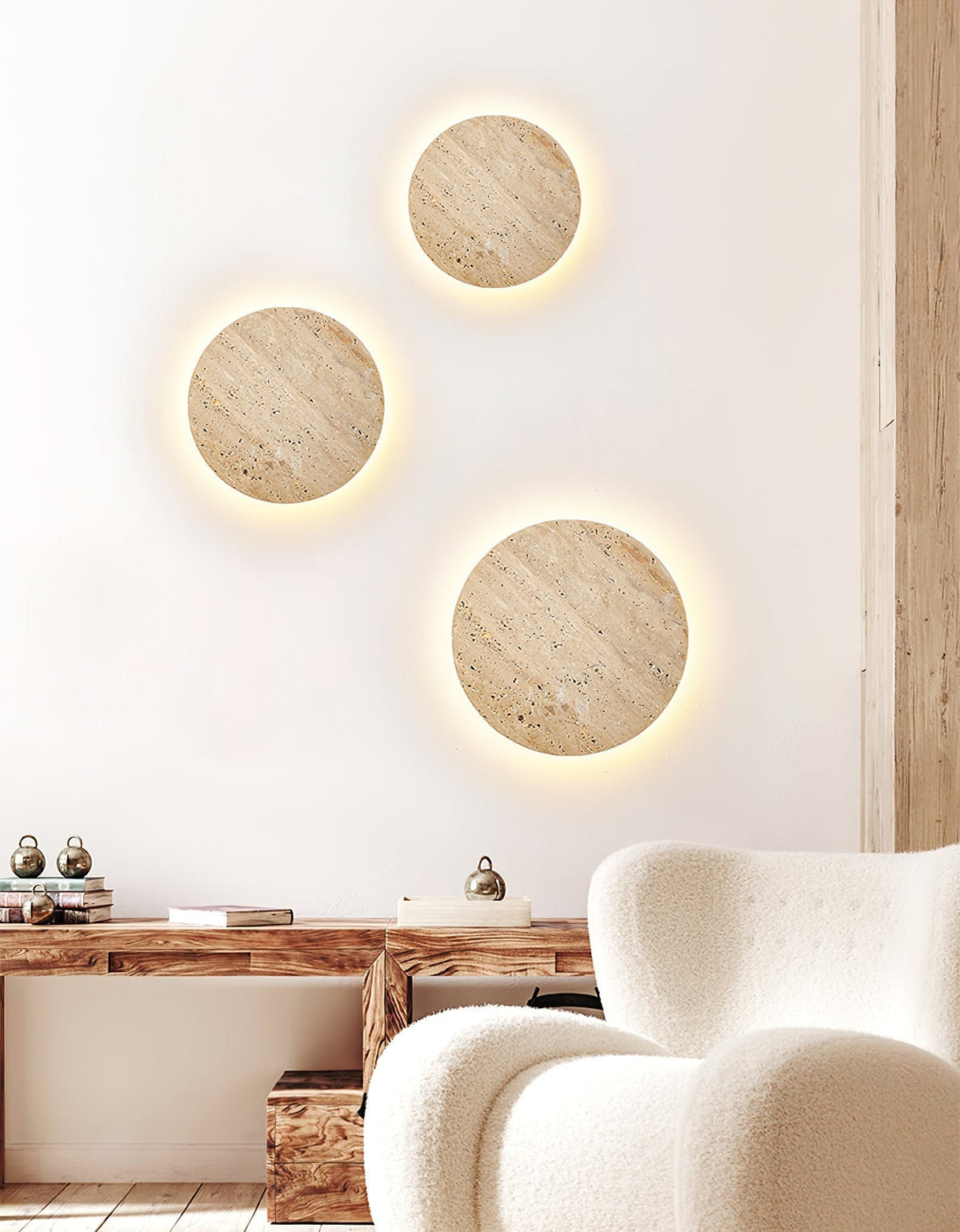 Artale aplique de pared travertino