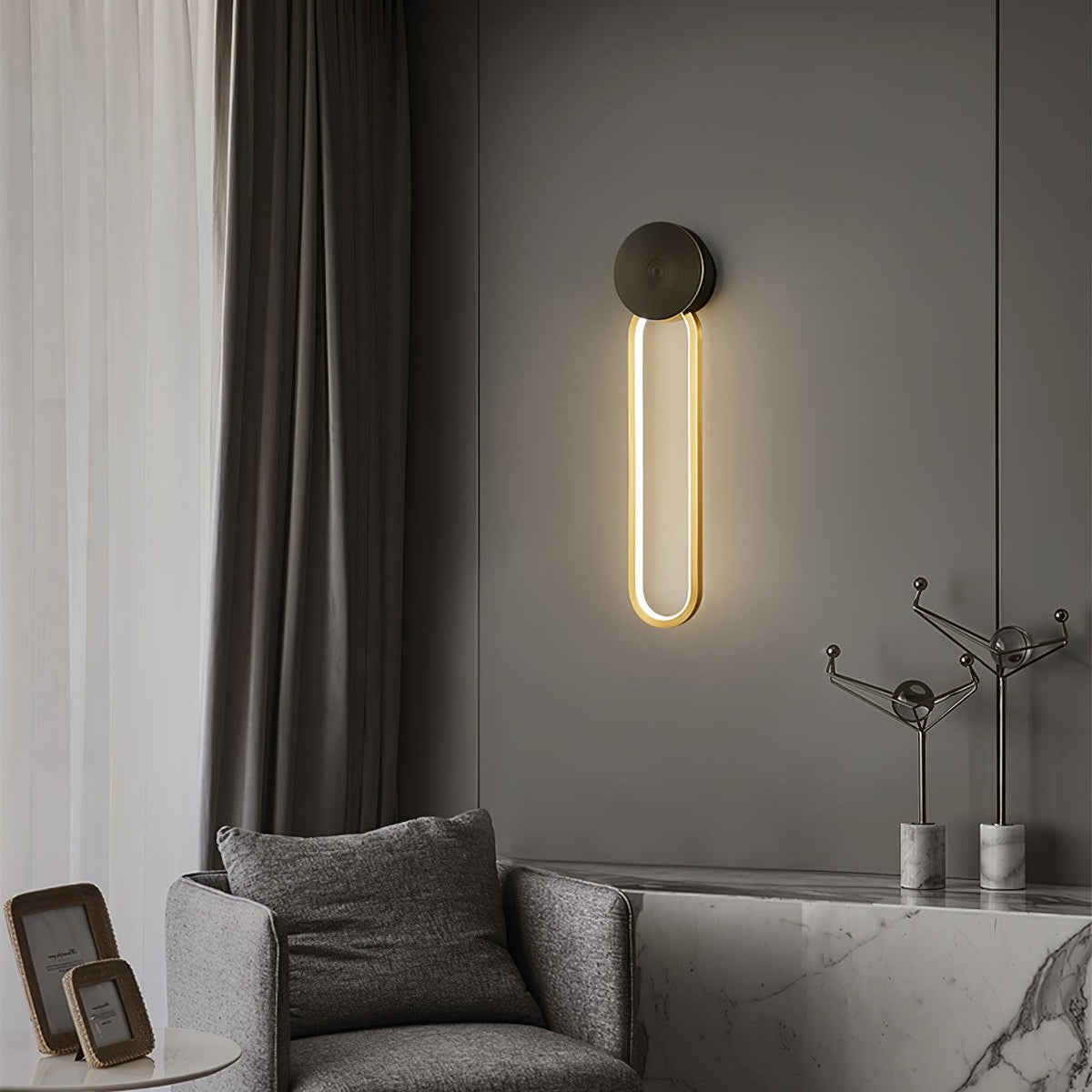 Ervenir aplique de pared minimalista