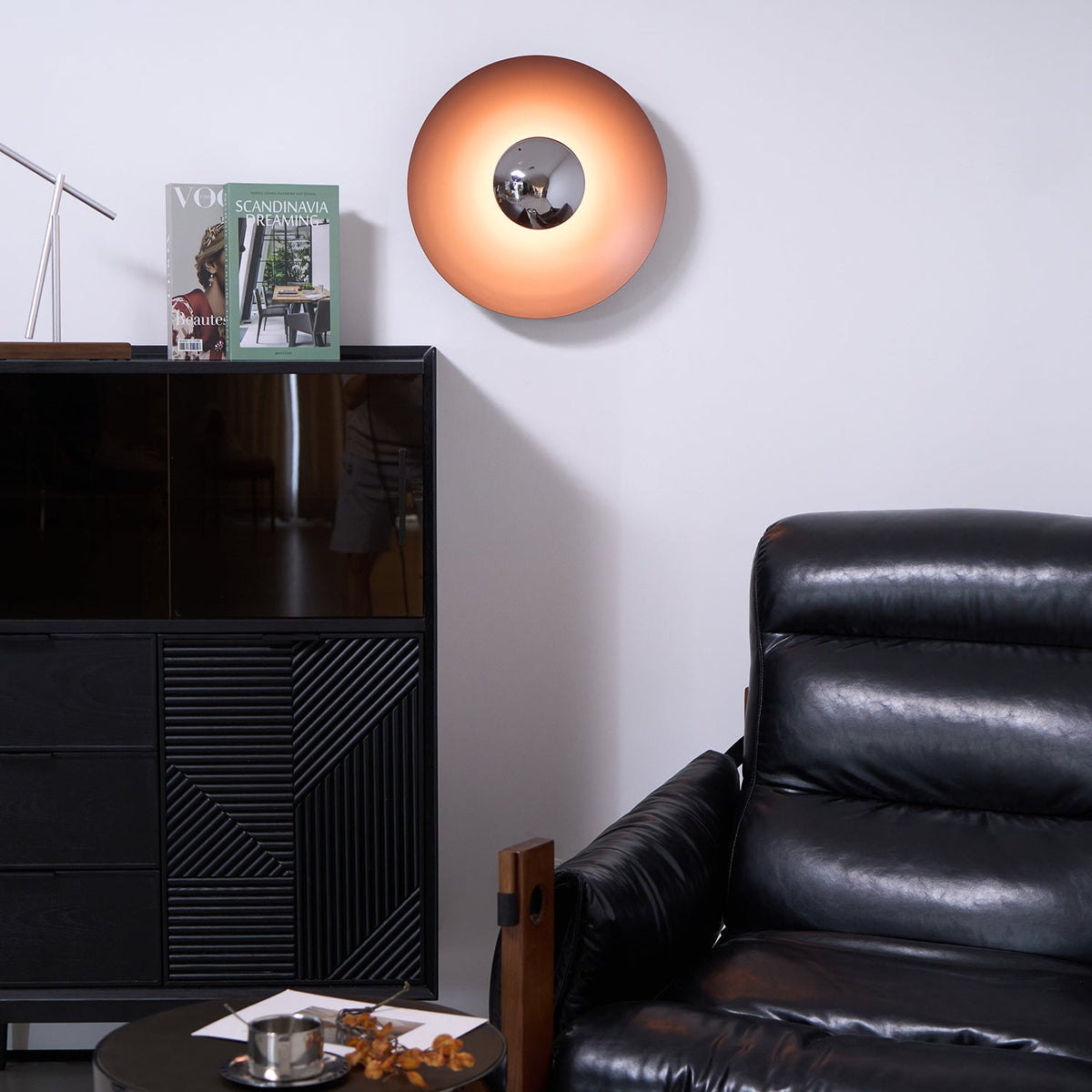 Xevan aplique de pared elegancia Simplicity resplandor