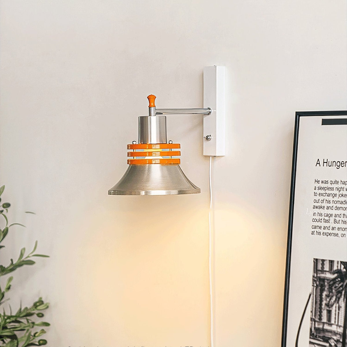 Lioriveria aplique de pared minimalista