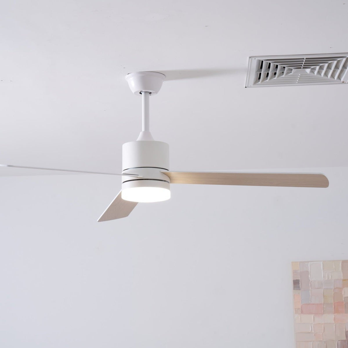 Virainian Ventilador con luz