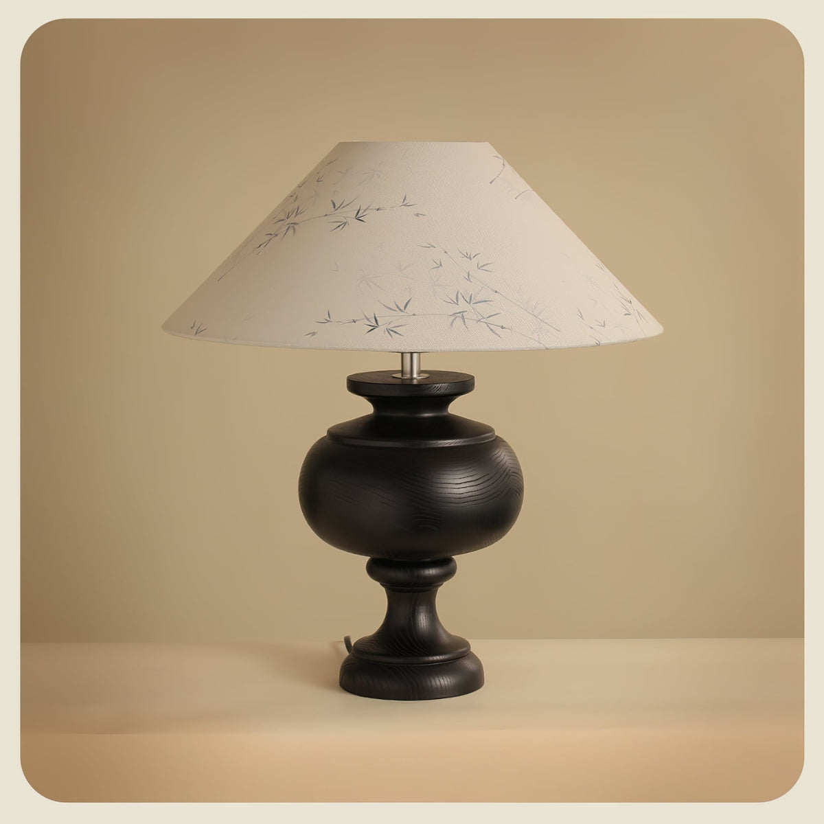 Culiril lámpara de mesa de tejido oriental